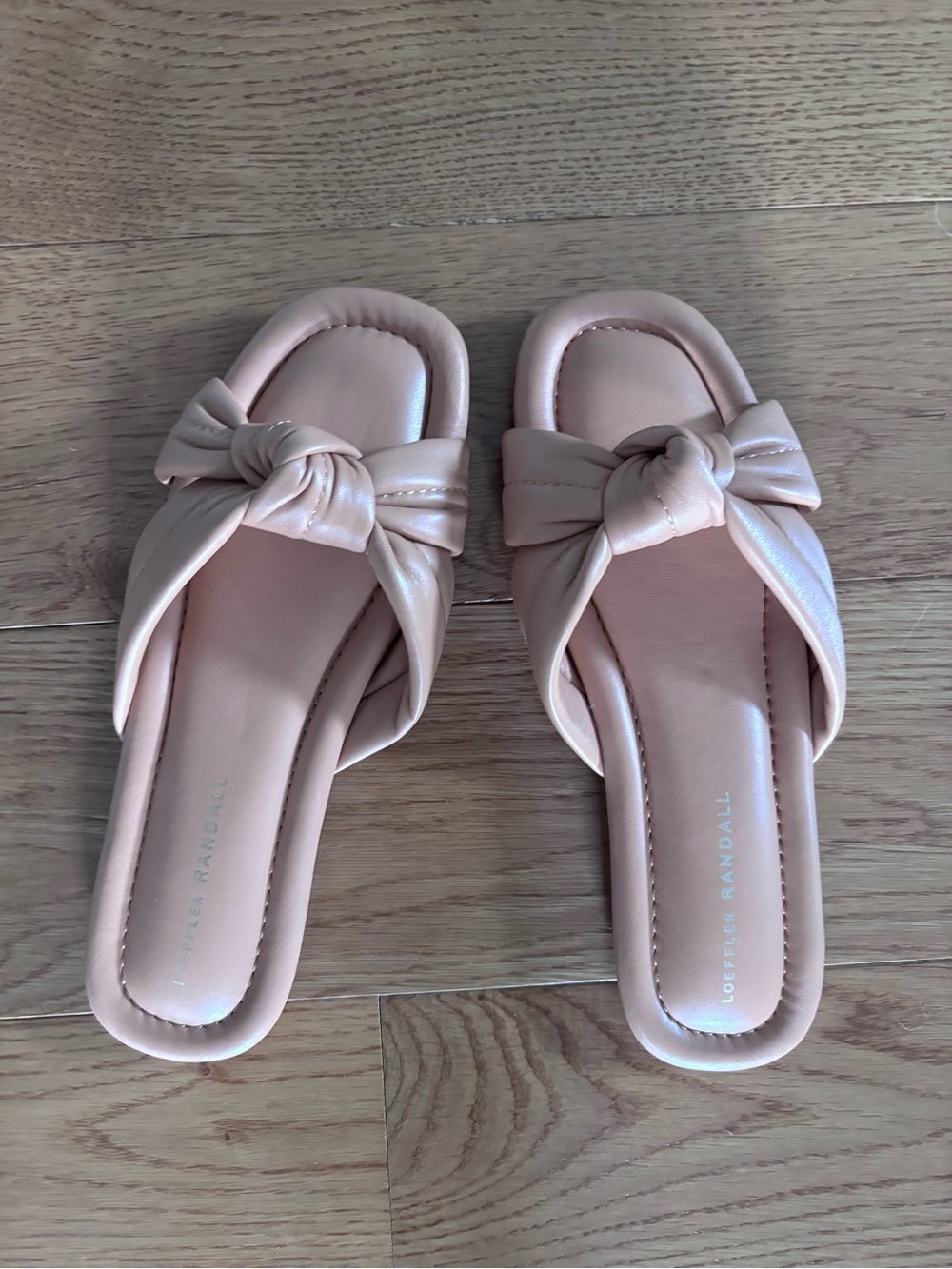 Loeffler Randall Knotted Slide Sandals